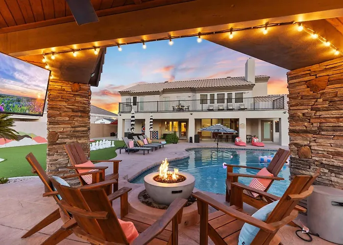 Luxury 6br Retreat - Pool Bbq Theater And Games * Mesa